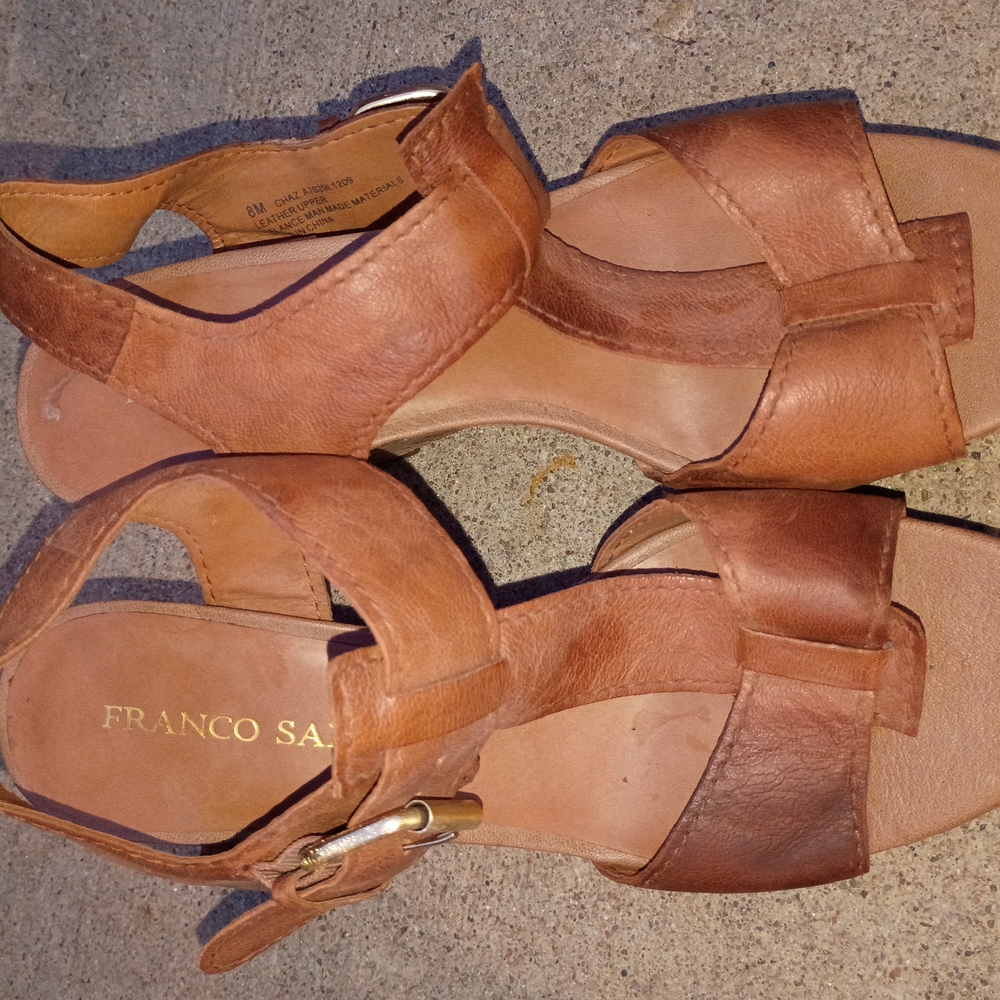 Franco Sarto Women's Brown Sandals